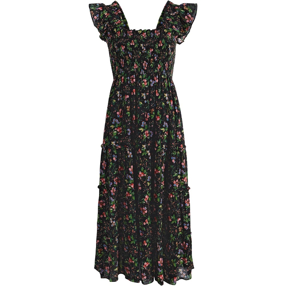 Hill House Ellie Floral Berry Dress